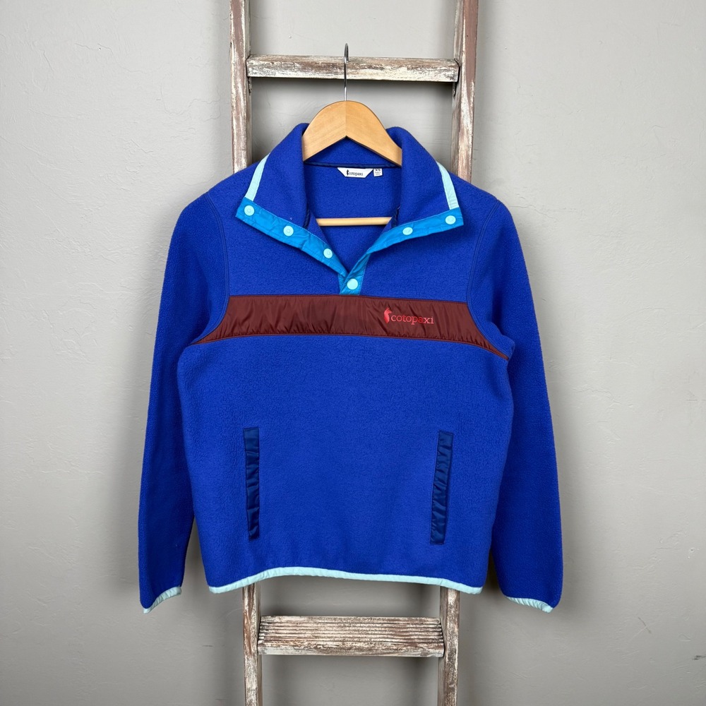 Cotopaxi‎ Fleece Quarter Snap Pullover Sweatshirt size XSmall